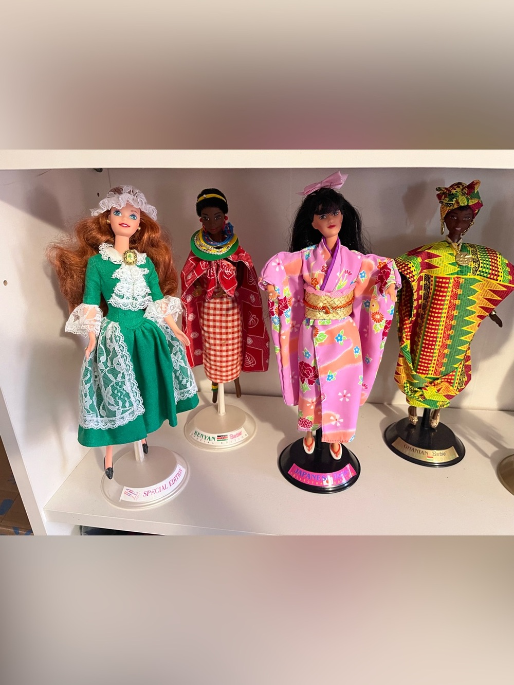 6 Around the World Barbie Dolls